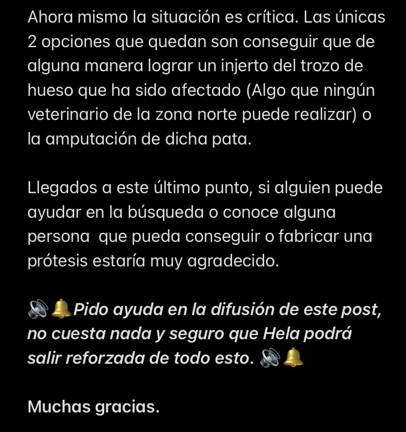 Si podéis difundir.. ¡¡¡GRACIAS!!!