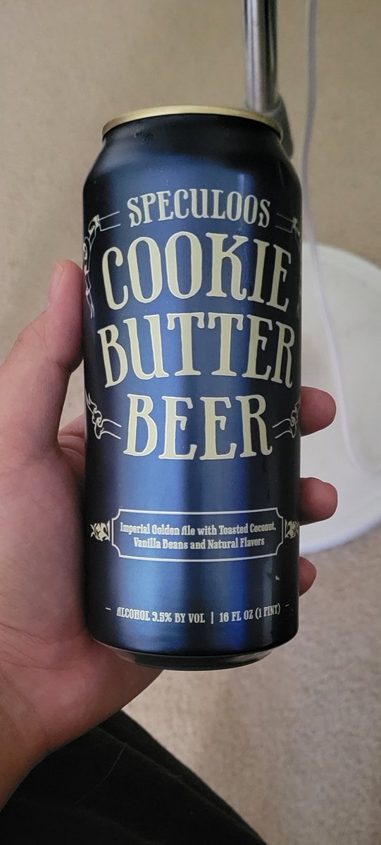 CaptainChancla's tweet photo. Why did I think that because I loved Speculoos' Cookie Butter, that I will love it in beer form but this was terrible. I trusted Trader Joe's for selling it but now he's Traitor Joe's to me. https://t.co/aWi1d3pW0C