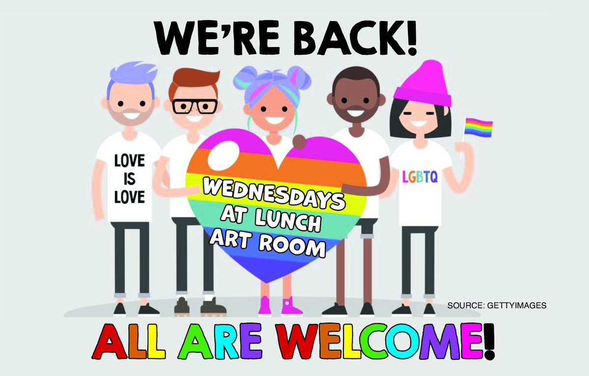 Our first GSA/Social Justice Committee 'Meet and Greet' will be tomorrow at lunch in the Art Room #122! (Wed. Sept 12). Please pop by if you can, invite your friends and we welcome our Grade 9s and International Students to join us too. See you all then! @skhmavericks