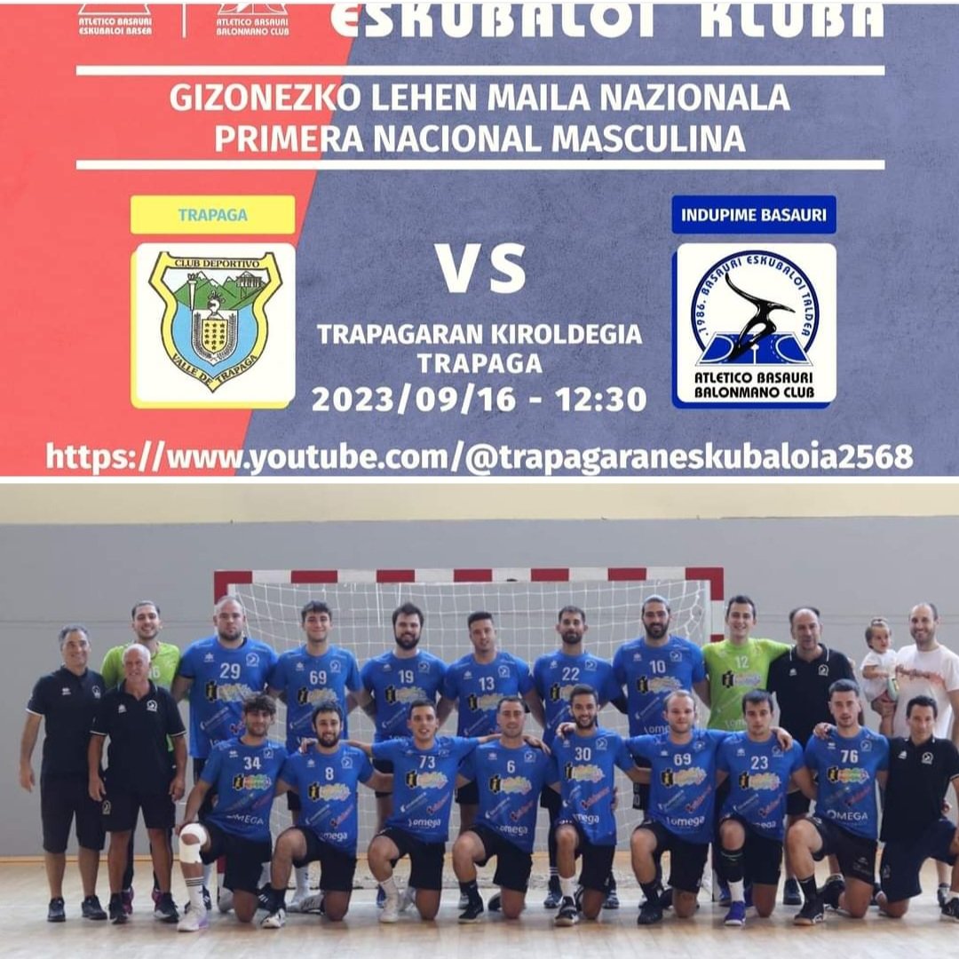 Estrenamos categoría!!! A disfrutarla y a luchar !! 💙💙💪💪
#vamosBasauri
#PrimeraNacional
#IndupimeBasauri