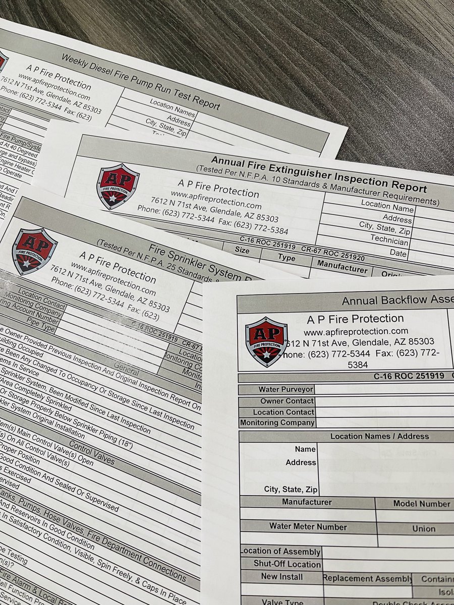 A P Fire Protection tweet media