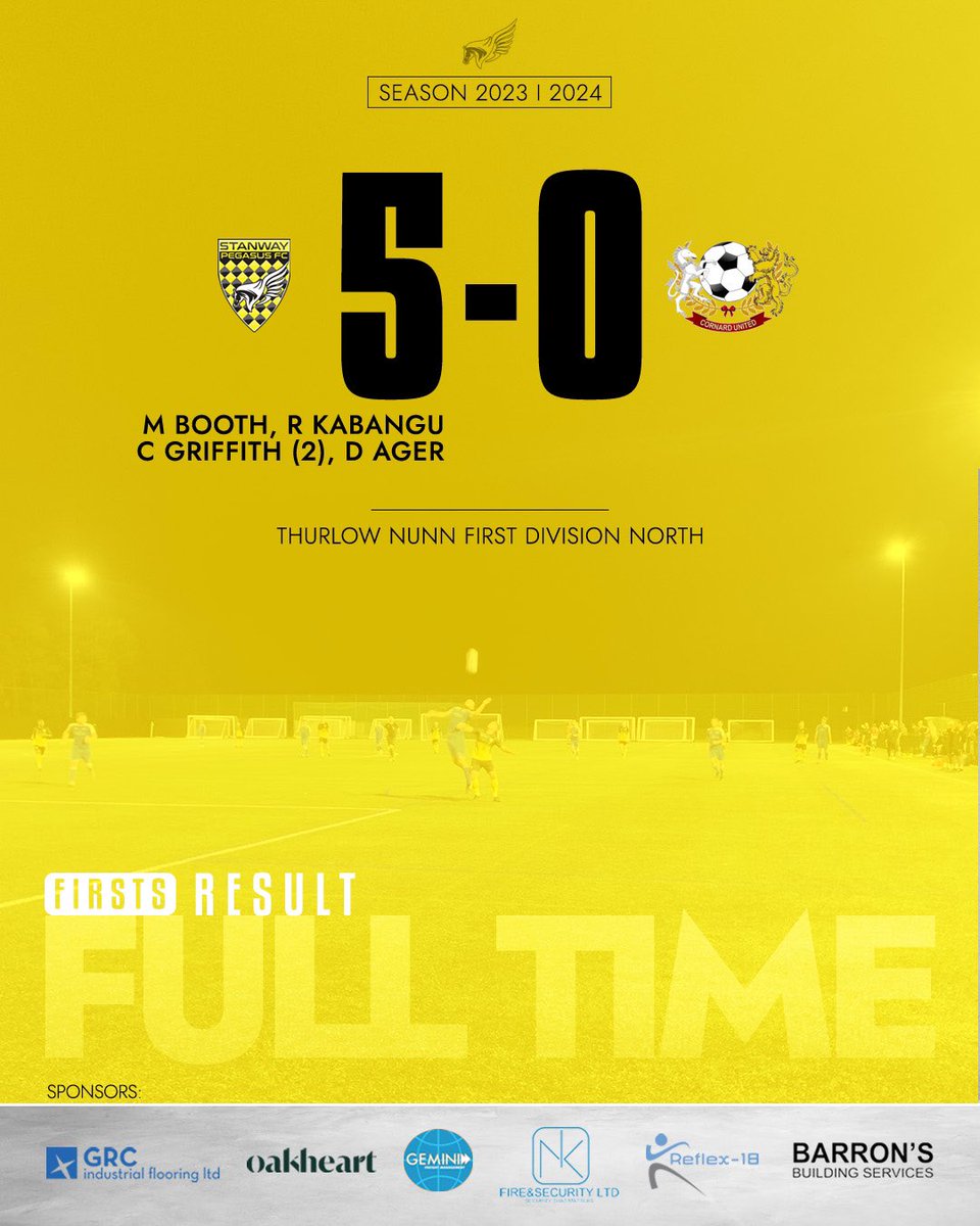 AFCPegasus_'s tweet photo. 𝙁𝙪𝙡𝙡 𝙏𝙞𝙢𝙚!

Big win tonight sees us rise to 2️⃣nd in the table. Really great game to watch in front of a good crowd of 156.

Back at home again Saturday as we host FC Peterborough - see you there!  

#𝘜𝘛𝘚𝘗 🟡⚫️ https://t.co/1VrKYgwnEb