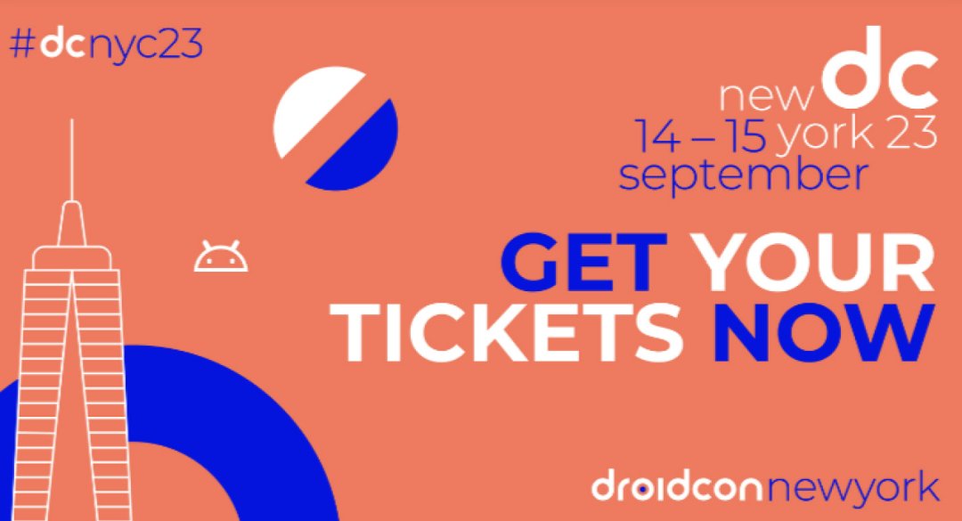 I'll be at the DroidCon conference in New York this week! 

Looking forward to connecting with old friends and new! Let me know if you're going to be there 🙏

#droidcon #android #dcnyc23