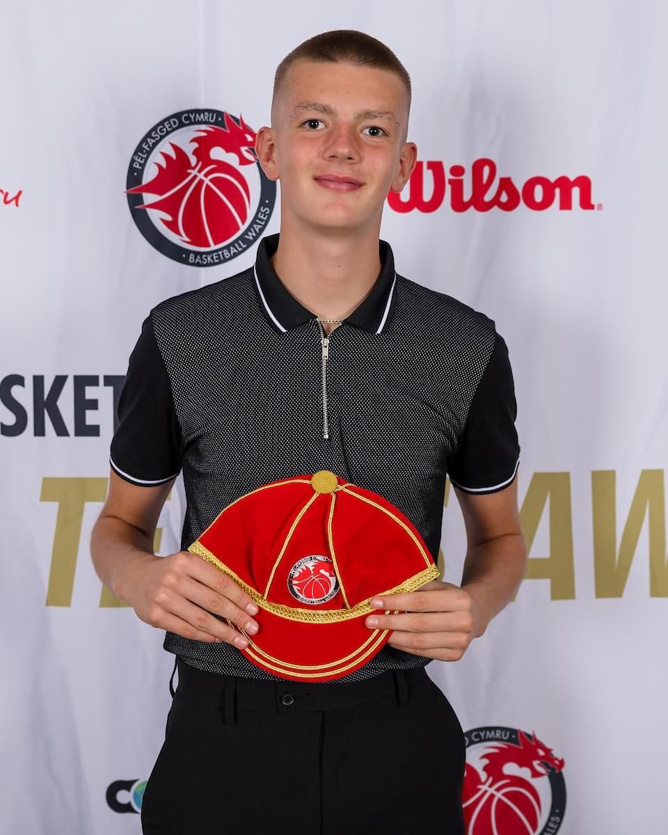 So proud of Henry Ray receiving his first official Wales Cap from <a href="/BasketballWales/">Basketball Wales | Pêl-Fasged Cymru</a> . The first of many I hope. <a href="/WhitmoreHigh/">Whitmore High School</a> <a href="/WhitmoreHighPE/">Whitmore High PE</a> @WhitmoreHighY10