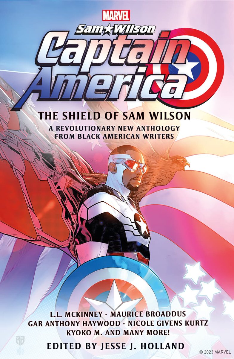 'Captain America: The Shield of Sam Wilson,' a collection of short stories inspired by the #MarvelComics universe, is hitting bookstores June 2024! Pre-order your copy from @TitanBooks today: bit.ly/44KnHRr