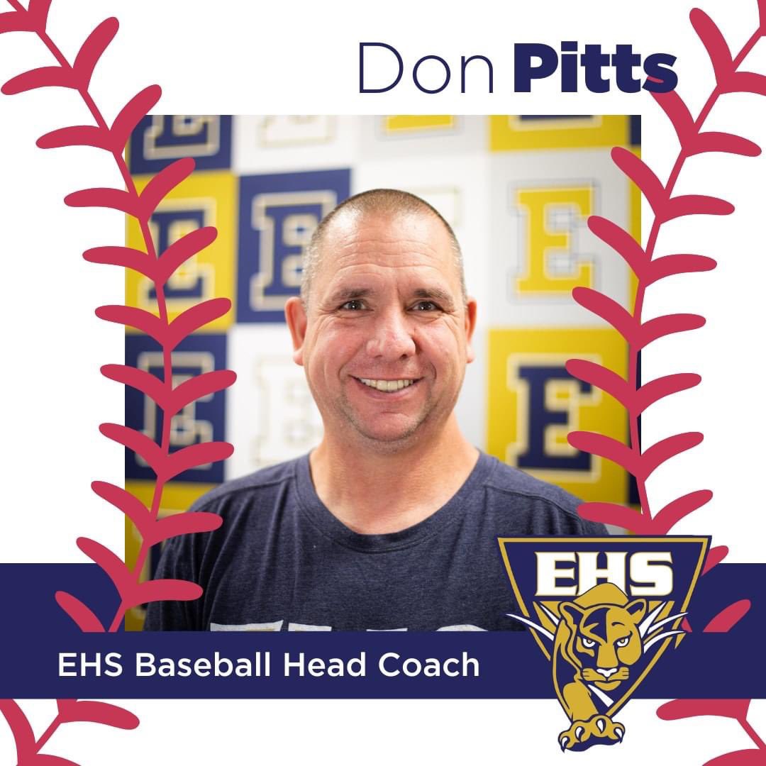 Help us congratulate Coach Don Pitts on his return to the EHS Baseball baseball diamond as head coach!

Read more about Coach Pitts and his excitement for the upcoming season on our website at etown.kyschools.us/news

#WeAreEtown #GoBigE