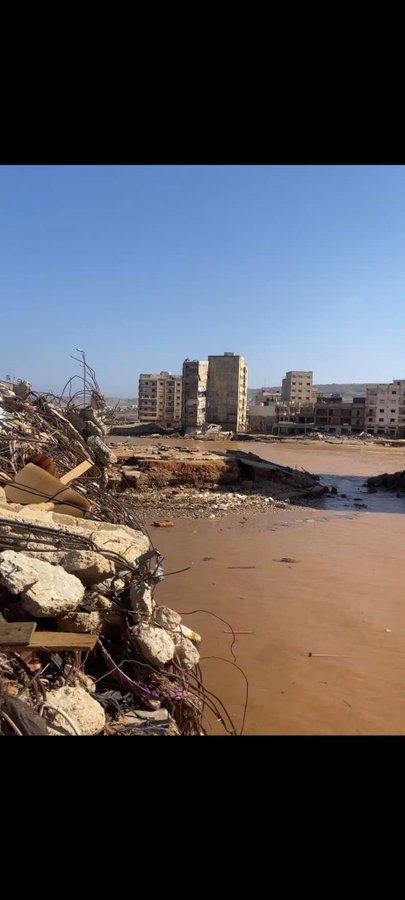 el7gareslam's tweet photo. The city of Derna has become a disaster-stricken city. There are still many bodies of missing people under rescue, but the capabilities are very weak. We appeal to the world to provide rescue teams.
#PrayForLibya
#savelibya
#saveDerna https://t.co/b4krxtjAlP