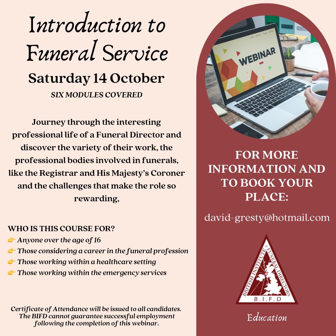 British Institute of Funeral Directors tweet media