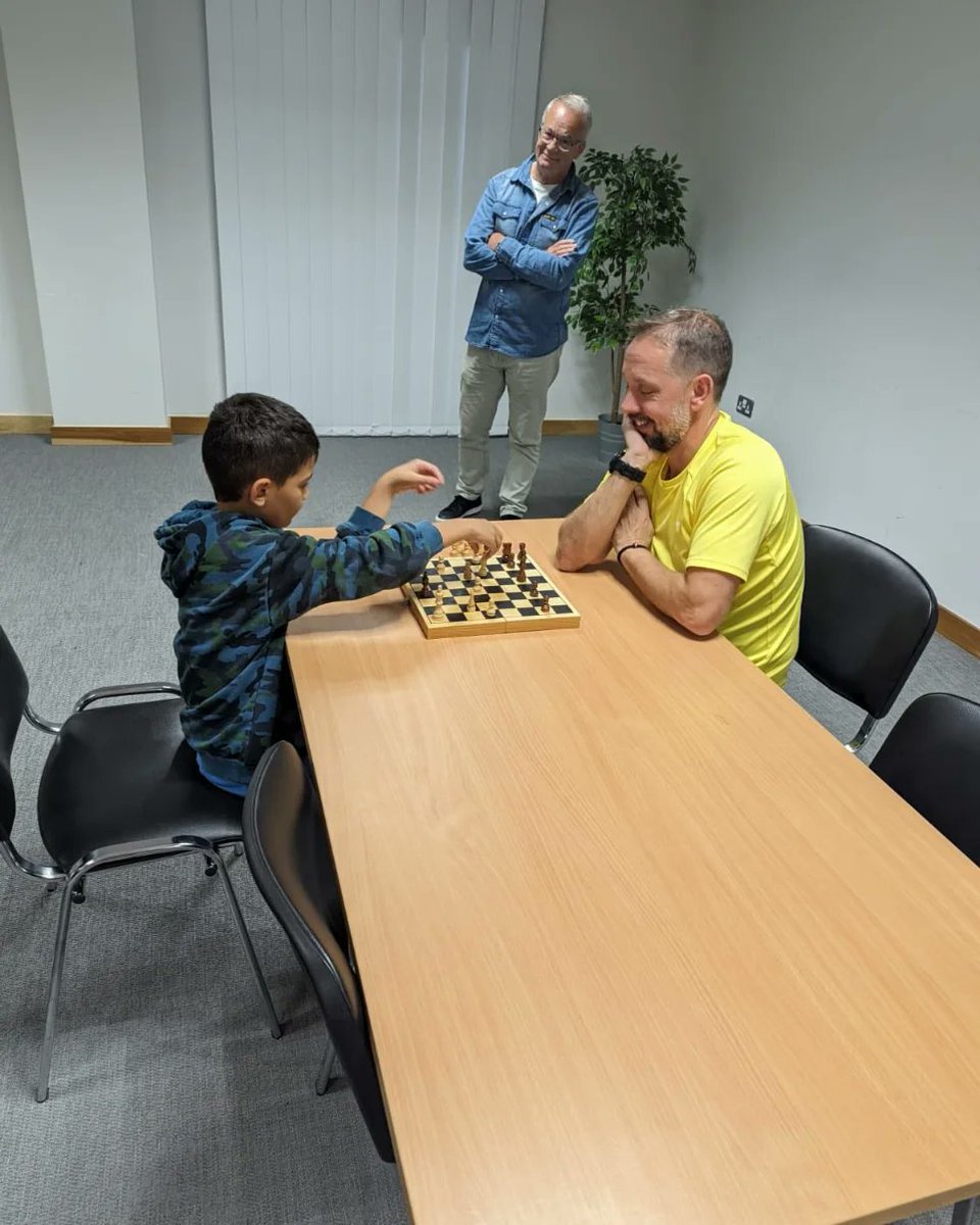 Ulster Chess Union (@ulsterchess_ni) on Twitter photo We are once again pleased to have donated five sets locally to help a new club.
<a href="/NasNewtownards/">NASNewtownards</a> reached out to us before their first club night tonight, where everyone seemed to really have enjoyed themselves.
We wish you and your club the very best going forward โ๏ธ We are once again pleased to have donated five sets locally to help a new club.
<a href="/NasNewtownards/">NASNewtownards</a> reached out to us before their first club night tonight, where everyone seemed to really have enjoyed themselves.
We wish you and your club the very best going forward โ๏ธ