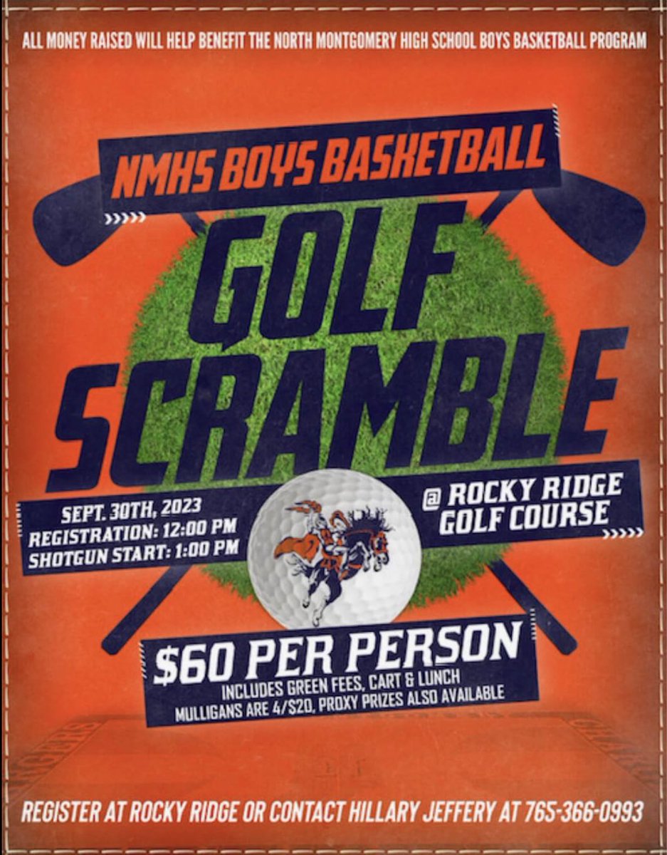 LET’S GO! Grab your clubs and come have a day of fun!
