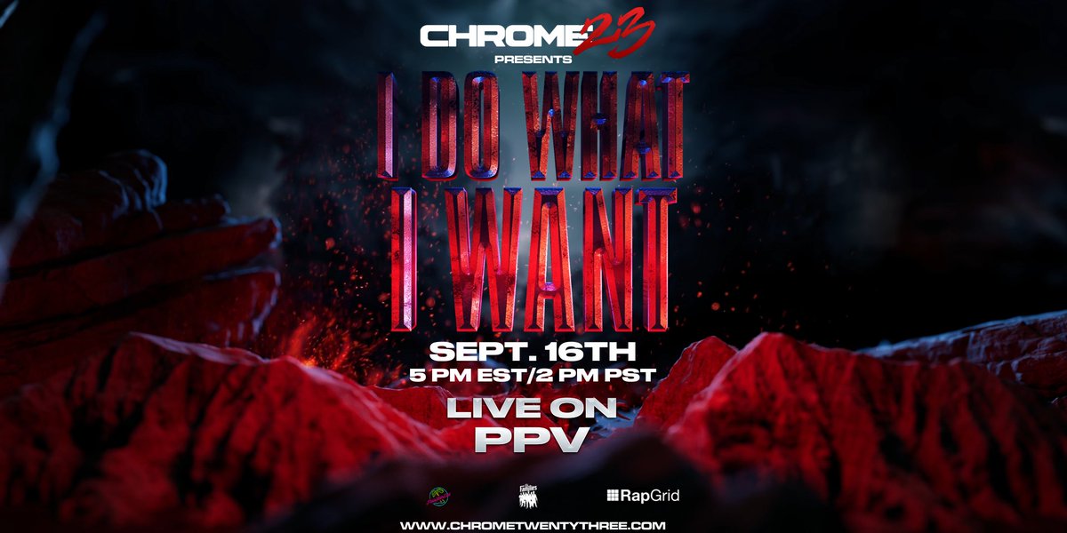 Make sure you Pre-Order "I Do What I Want" on PPV!
This card is one you DON'T want to MISS! Remember that your purchase comes with the LIVE stream &amp; VOD to watch OnDemand! Grab yours NOW! 
🫡🫡 to <a href="/rapgrid/">Rap Grid</a> #Chrome23 #IDoWhatIWant
rapgrid.com/idowhatiwant
<a href="/RealRemyMa/">Remy Ma</a>