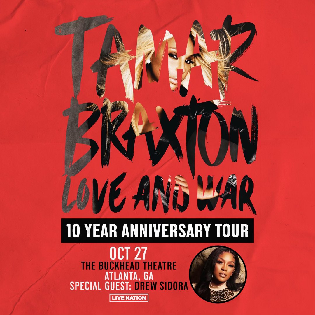 This week has been about walking in my purpose. I  am pleased to announce that I will be opening for <a href="/TamarBraxtonHer/">Tamar Estine✨</a> ATL spot on her Love &amp; War 10th Anniversary Tour on Oct 27 at The Buckhead Theatre! 

I’m so grateful for you, Tamar