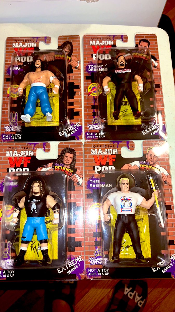 @MajorWFPod #MajorBendies … when major bendies 1st launched, I was slow to the game and quickly became overwhelmed with how many there where and stayed away. Now… I have a new chance to start at the ground floor! Loving this set! Can’t wait for series 2, 3 and more!!!