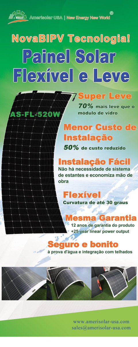 Cassie1654264's tweet image. 💫💫Flexible Solar Module
🌿Lightweight design for easy installation
💪 Bends to fit a variety of surfaces
⏱️ Quick installation saves time and effort
Feel free to contact me🫰
#flexiblemodule #sustainabledevelopment