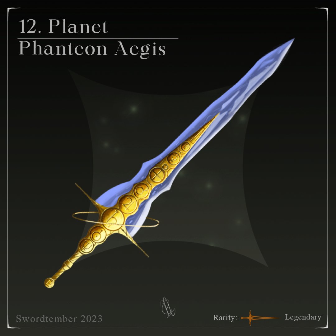 BrendonnNavarro's tweet photo. Day 12 - Planet - Phanteon Aegis
Swordtember 2023
Prompts by: @randomspirits
.
.
.
#swordtember #swordtember2023 #timkaminski #randomspirits #sword #swordart #prop #swordprop #planet #planets #glyphs #phanteon #romangods #greekgods #lightning #astral #art #conceptart #propart https://t.co/rQlgAh014F