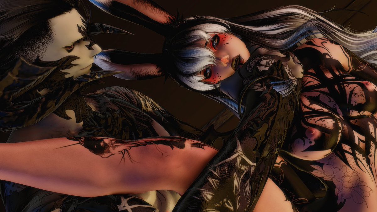 Evil_Tendies's tweet photo. Enjoying the pleasure that is her body. @Eveliestarlight
#Aura #Viera #Starlightstudio #Gposersnsfw https://t.co/Z3xvOUAG6g