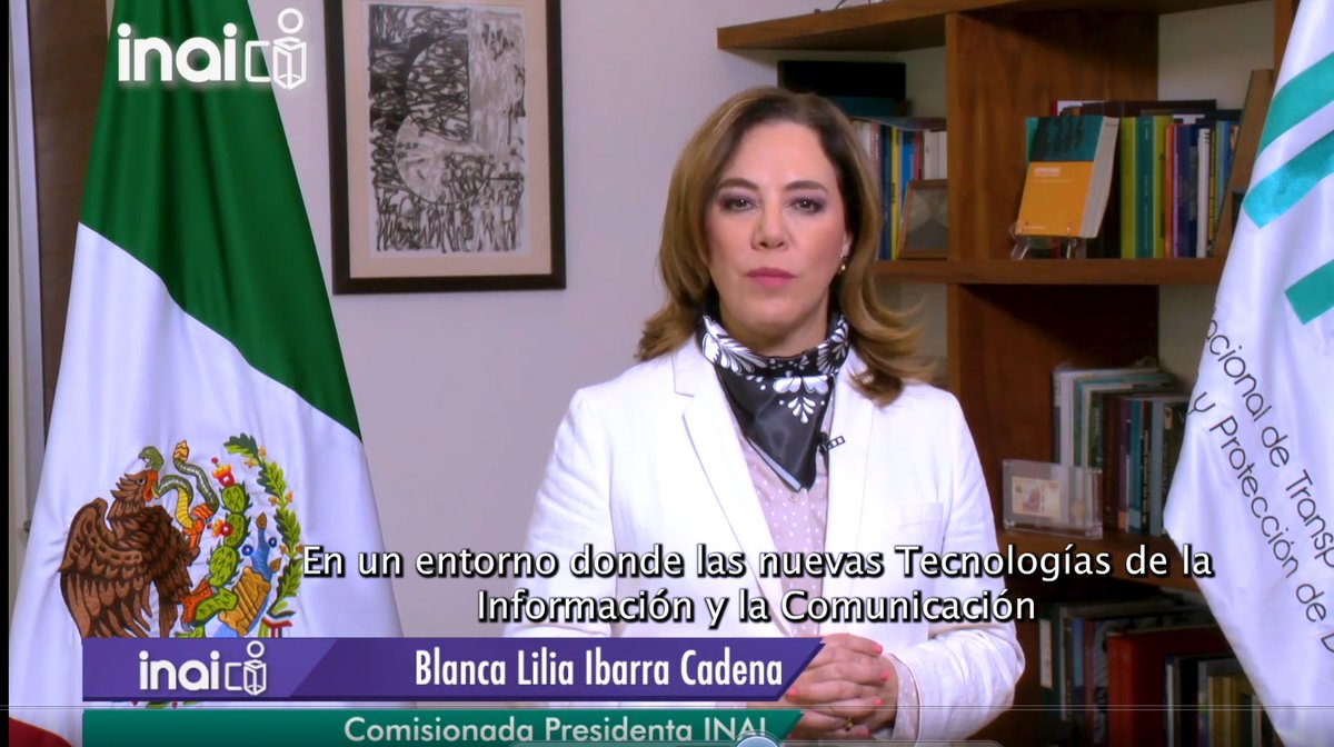 La Comisionada Presidenta del <a href="/INAImexico/">INAI</a>, Blanca Lilia Ibarra <a href="/bl_ibarra/">Blanca Lilia Ibarra</a>, comparte este 👇 mensaje de felicitación por los #10AñosIFT🎂. 
Seguiremos trabajando para promover una sociedad más y mejor conectada.
Aquí puedes ver su mensaje ▶️youtu.be/S5_z4eGONi8
