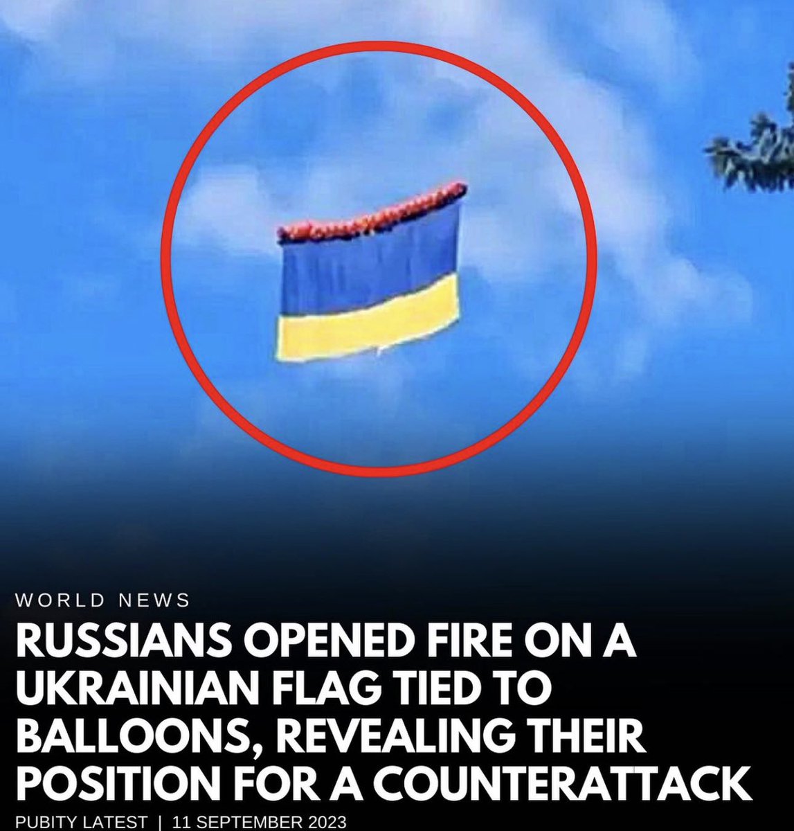 @AnnaAnnalinna @P_Kallioniemi @RickLuissiana @cossackgundi 🤣🤣🤣 A bunch of Russian terrorists got located and eliminated because they started shooting at a Ukrainian flag. The flag is a hero, it did well.