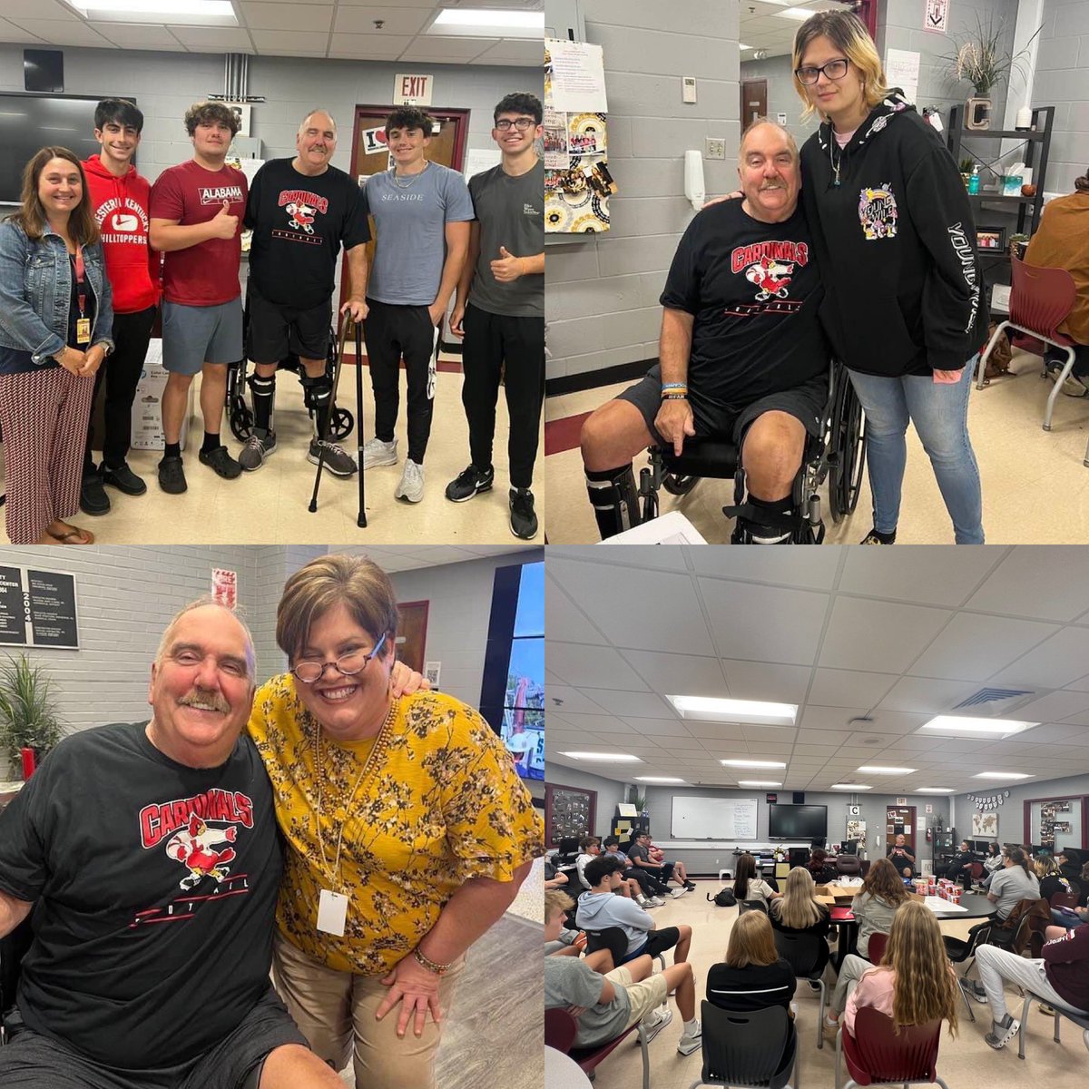 Thank you to Mr. Patrick Gaunce for visiting our business department today and for all you do for our community, school, and students! 

#SkillsForSuccess