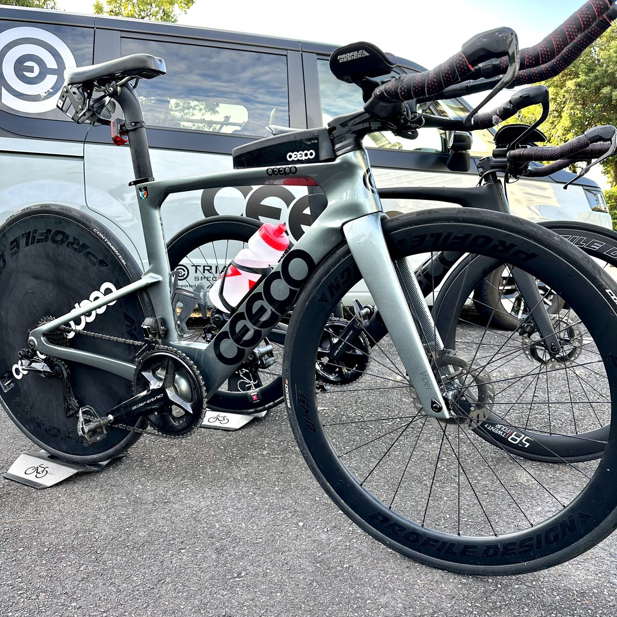 ceepo Katana トライアスロンバイクホイール込み 表彰台を狙う