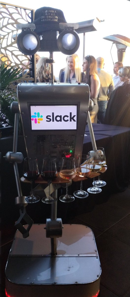 <a href="/corpentsagency/">CorporateEntsAgency</a> <a href="/SlackHQ/">Slack</a> 

Vino anyone ..? 😏🍷Thanks for a great night! 

#Dreamforce2023 #TAGI