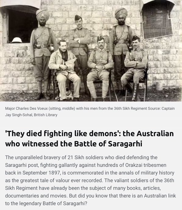 The great #BattleOfSaragarhi #21BraveSikh against thousands Afghans #Histroy #SinghSoorme #Betrayal #StandingTall #GuruKeSikh #TrueWarrior #Legendary