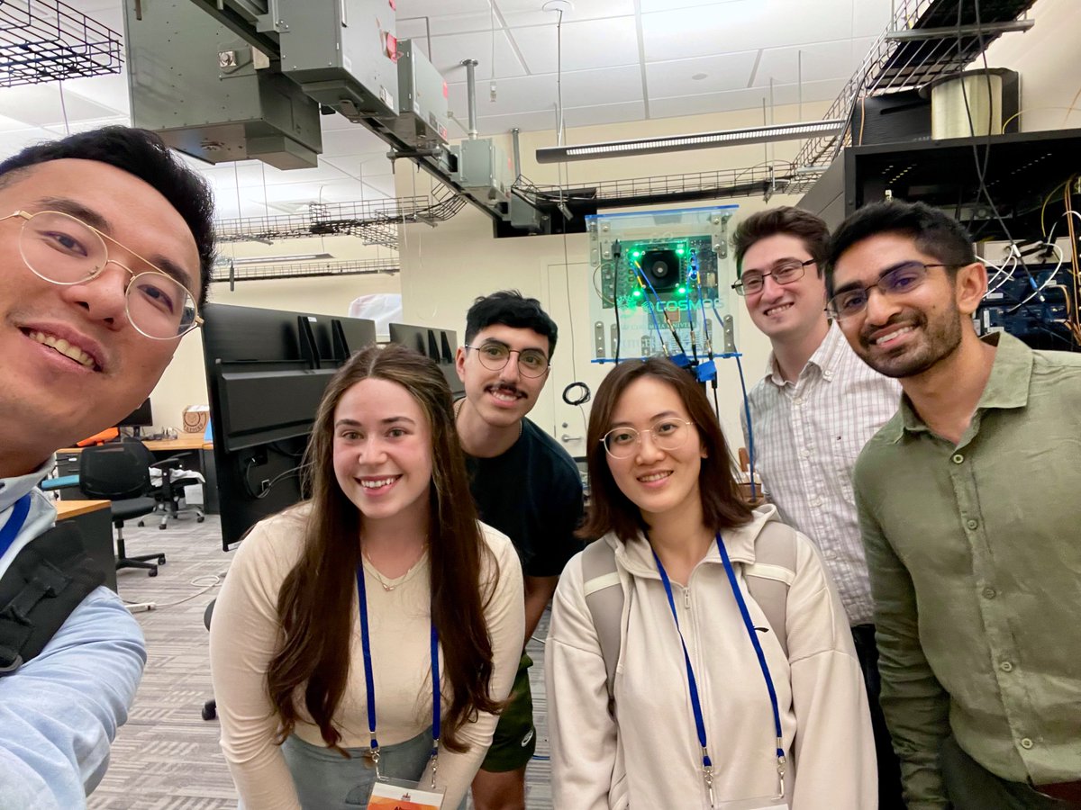 It was a great pleasure to visit #PAWRCOSMOS testbed at Columbia on a wonderful day!! Thanks @gil_zussman, alon levin, @abhiadhikari3, Ahuva, Flores!