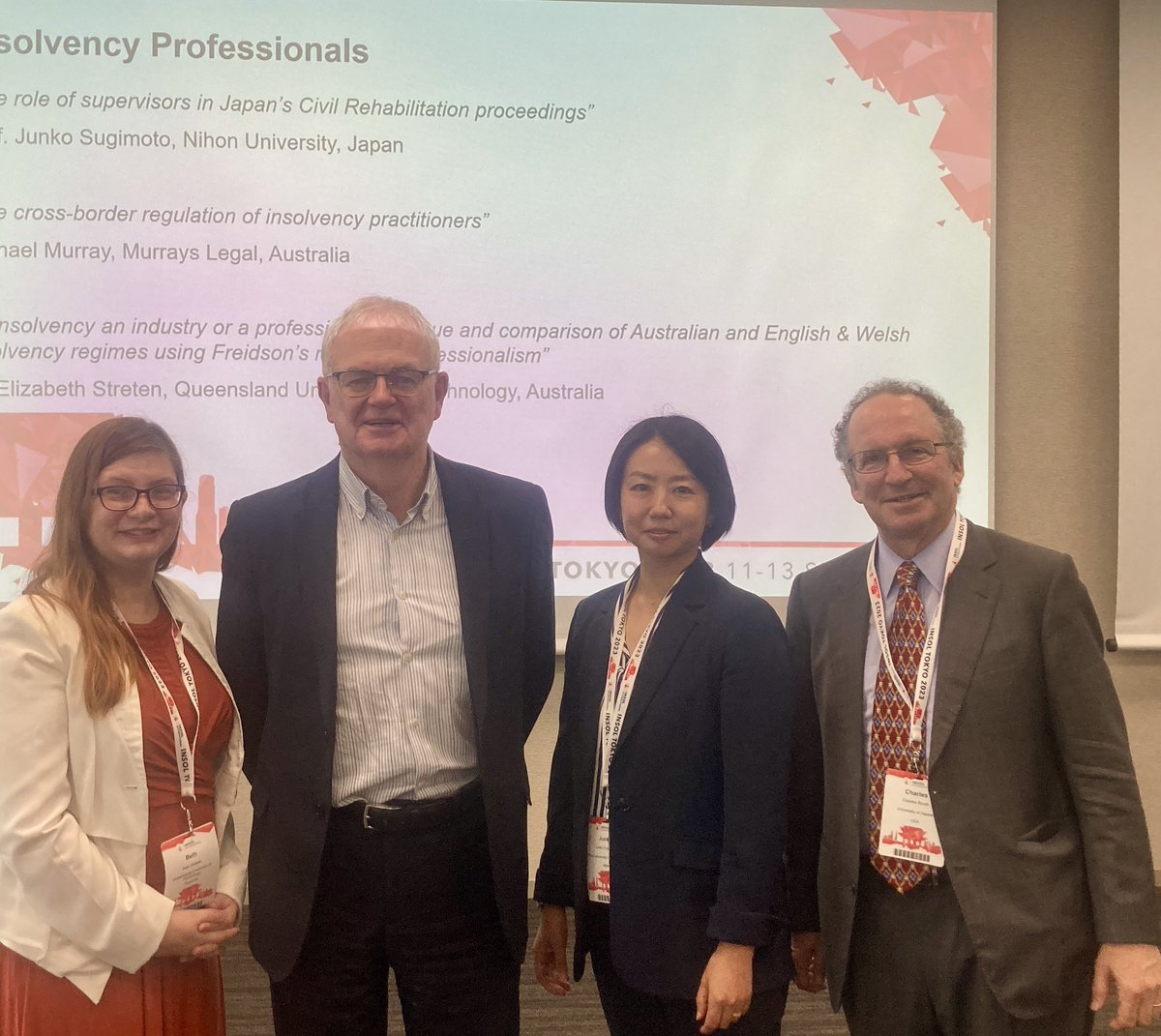 It was a pleasure to present an aspect of my upcoming manuscript on #insolvency #practitioner #regulation at the <a href="/INSOLIntl/">INSOL International</a> Tokyo conference