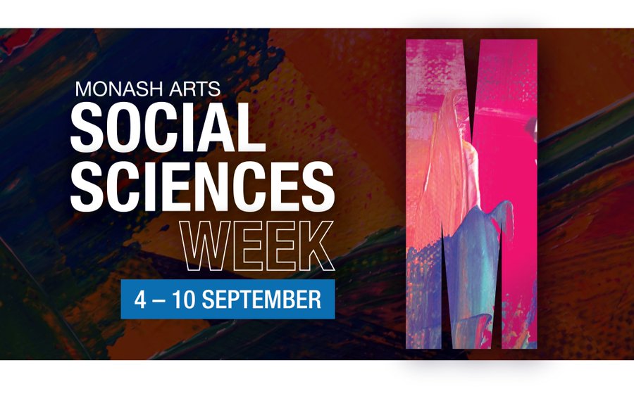 Many thanks to all my colleagues from @Monash_Arts, @MonashPolsIR, @MonashCrim, @MonashSoc and @MonashGeography for a very successful @MonashUni @SocSciWeek last week! You can find a summary of the events (including video recordings) here: monash.edu/arts/social-sc….