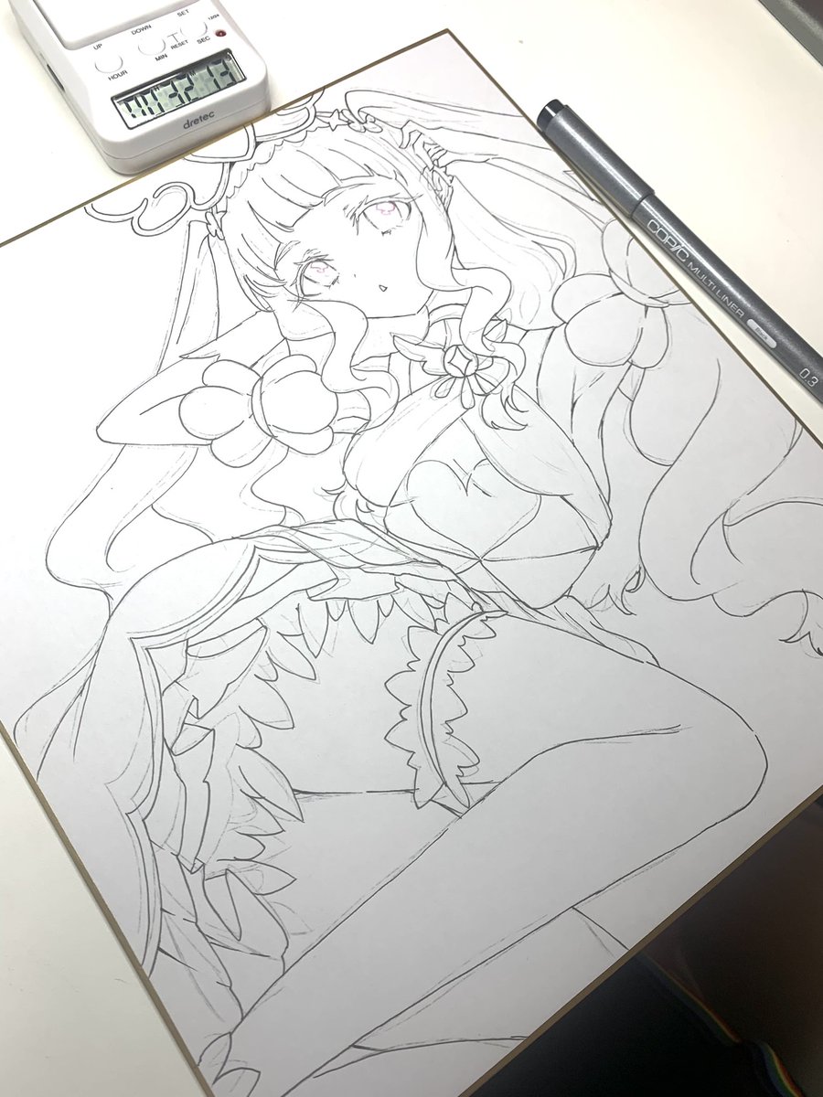「きゃわ」|佐藤みこる💡⠜のイラスト