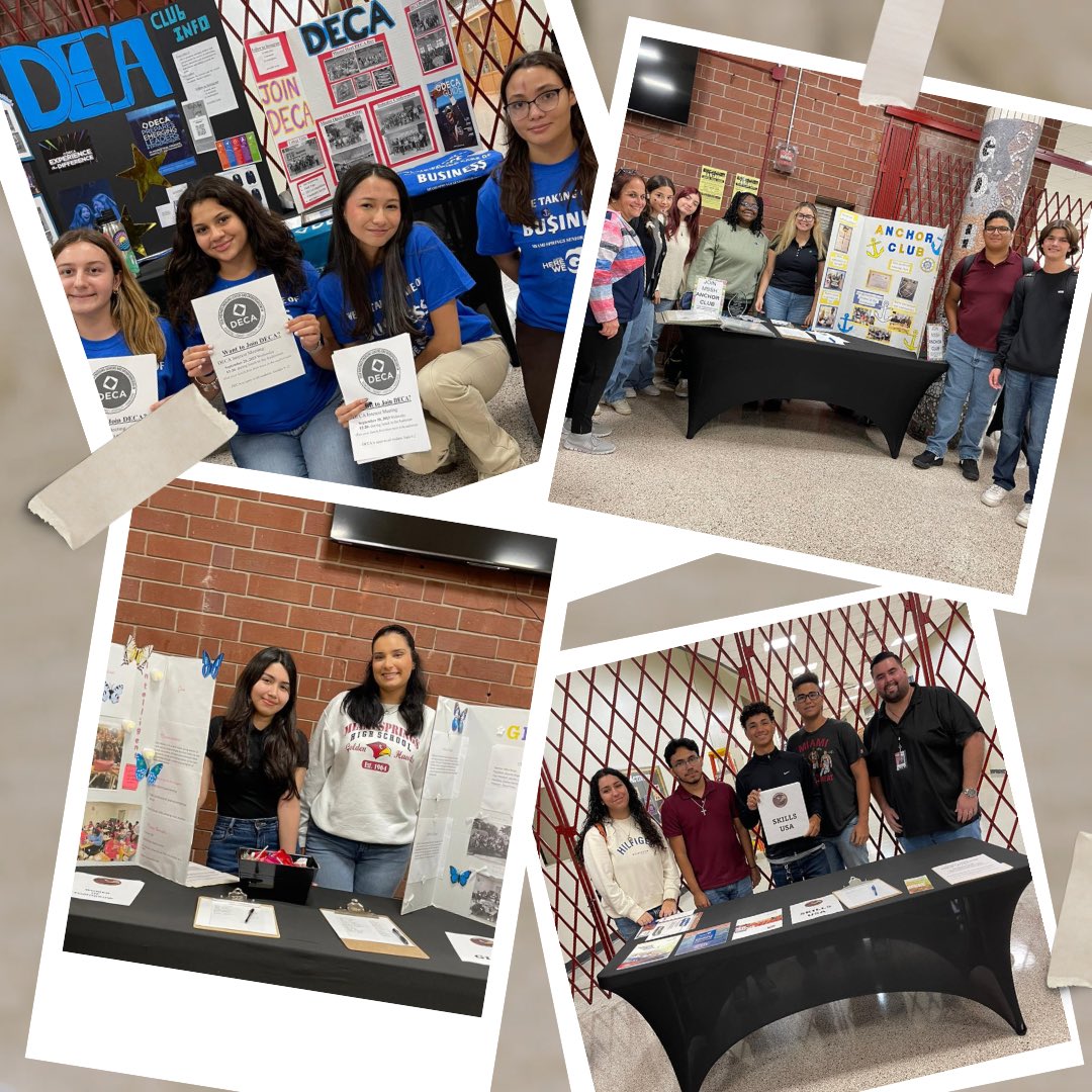 Miami Springs Senior High (@mssh_hawks) on Twitter photo 1 of Club Rush Week ✅ Thank you to GLOW, Women of Tomorrow, DECA, Anchor, & SkillsUSA for being present today at lunch. Make sure to swing by tomorrow to see “the amazing groups we have to offer at MSSH. #yourbestchoicemdcps #wearemiamispringssenior @mdcps_central <a href="/suptdotres/">Jose L. Dotres, Ed.D.</a> 1 of Club Rush Week ✅ Thank you to GLOW, Women of Tomorrow, DECA, Anchor, & SkillsUSA for being present today at lunch. Make sure to swing by tomorrow to see “the amazing groups we have to offer at MSSH. #yourbestchoicemdcps #wearemiamispringssenior @mdcps_central <a href="/suptdotres/">Jose L. Dotres, Ed.D.</a>