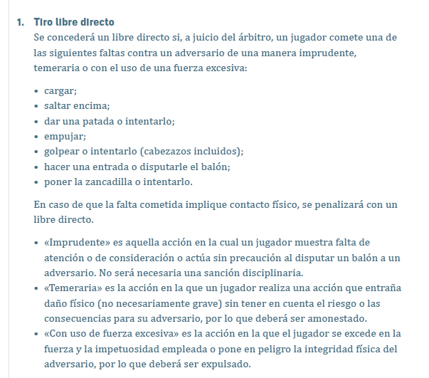 castrillijavier's tweet photo. A propósito de los que sostienen que ir a jugar el balón habilita llevarse por delante al adversario... lean las Reglas 2023/2024 (pag. 105) Jamás aparece que debe ser intencional para sancionar y sí habla de imprudencia... el arquero Galindez no está justificado... fue penal https://t.co/LAinoQy6JU