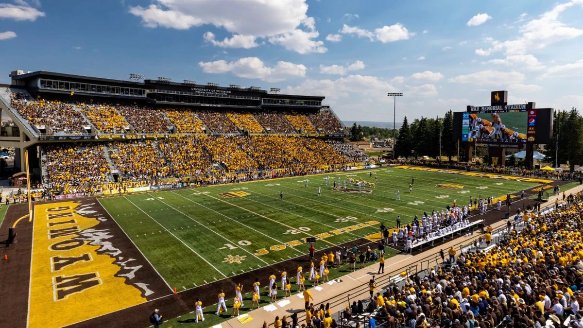 Chaz Barnett (@chazbarnett55) on Twitter photo I am excited to announce that I have received my first D1 offer from the University of Wyoming! The world needs more cowboys!
<a href="/CoachBHen/">Brian Hendricks</a> <a href="/OscarGiles95/">Oscar Giles</a> <a href="/wyo_football/">Wyoming Cowboy Football</a> <a href="/CoachCBohl/">Coach Craig Bohl</a> <a href="/RCHSFootball1/">Rock Canyon Football</a> <a href="/RMullaney/">Ryan Mullaney</a> <a href="/mikeharrell404/">Mike Harrell</a> <a href="/Coach_Rathbun/">Rob Rathbun</a> I am excited to announce that I have received my first D1 offer from the University of Wyoming! The world needs more cowboys!
<a href="/CoachBHen/">Brian Hendricks</a> <a href="/OscarGiles95/">Oscar Giles</a> <a href="/wyo_football/">Wyoming Cowboy Football</a> <a href="/CoachCBohl/">Coach Craig Bohl</a> <a href="/RCHSFootball1/">Rock Canyon Football</a> <a href="/RMullaney/">Ryan Mullaney</a> <a href="/mikeharrell404/">Mike Harrell</a> <a href="/Coach_Rathbun/">Rob Rathbun</a>