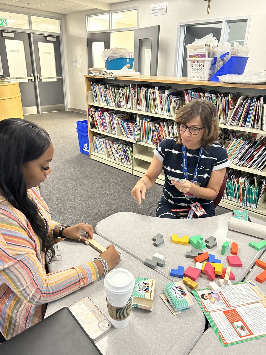 StMonicaOCSB's tweet image. Working on our school wide global competency of collaboration at today’s staff meeting through some friendly games of Maker @JENGA! #PurposefulPlay #MONmoments #ocsbDeepLearning