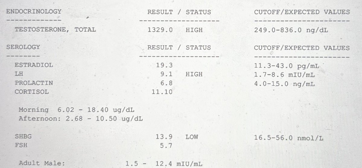 DrCamRx's tweet photo. @AbudBakri Or you can get on Maximus and have your SHBG go down and Total T be 1400+ and Free T be 400+ ng/dL without the need for blood draws :) https://t.co/N6yp8Nv0id