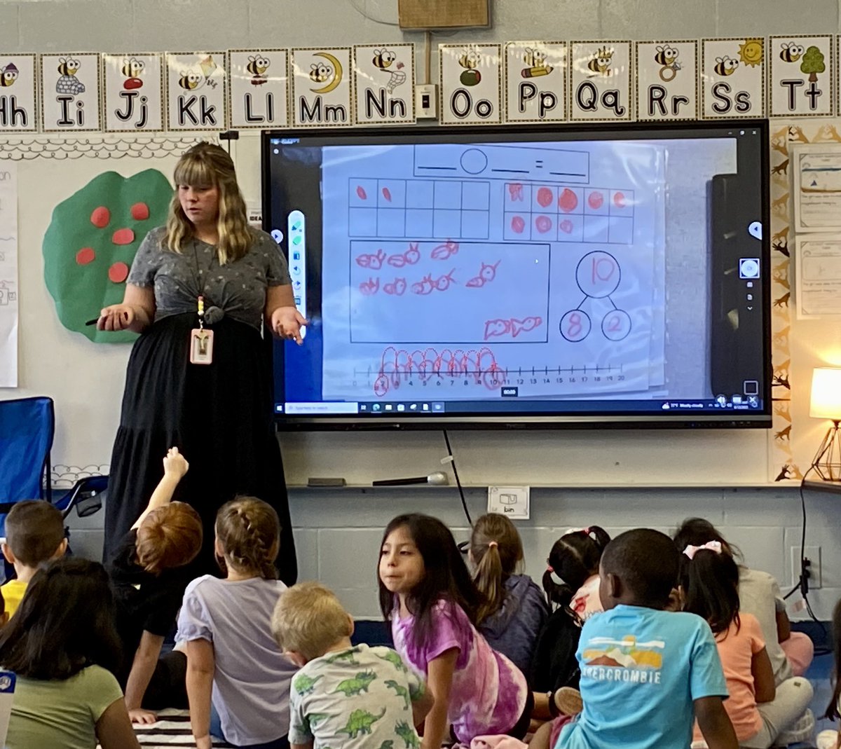 Enjoyed some time in Ms. Zehr’s class today as they analyzed student work and discussed ways to subtract. Students did a great job making sense of the problem! <a href="/SmyrnaPrimary/">Smyrna Primary</a> <a href="/MsZs_BusyBees/">Ms. Z’s Busy Bees</a>