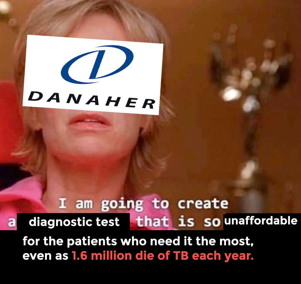 It's time for @DanaherCorp @CepheidNews to do the right thing and stop overcharging for their life-saving tests. It's #TimeFor5. #PatientsOverProfits