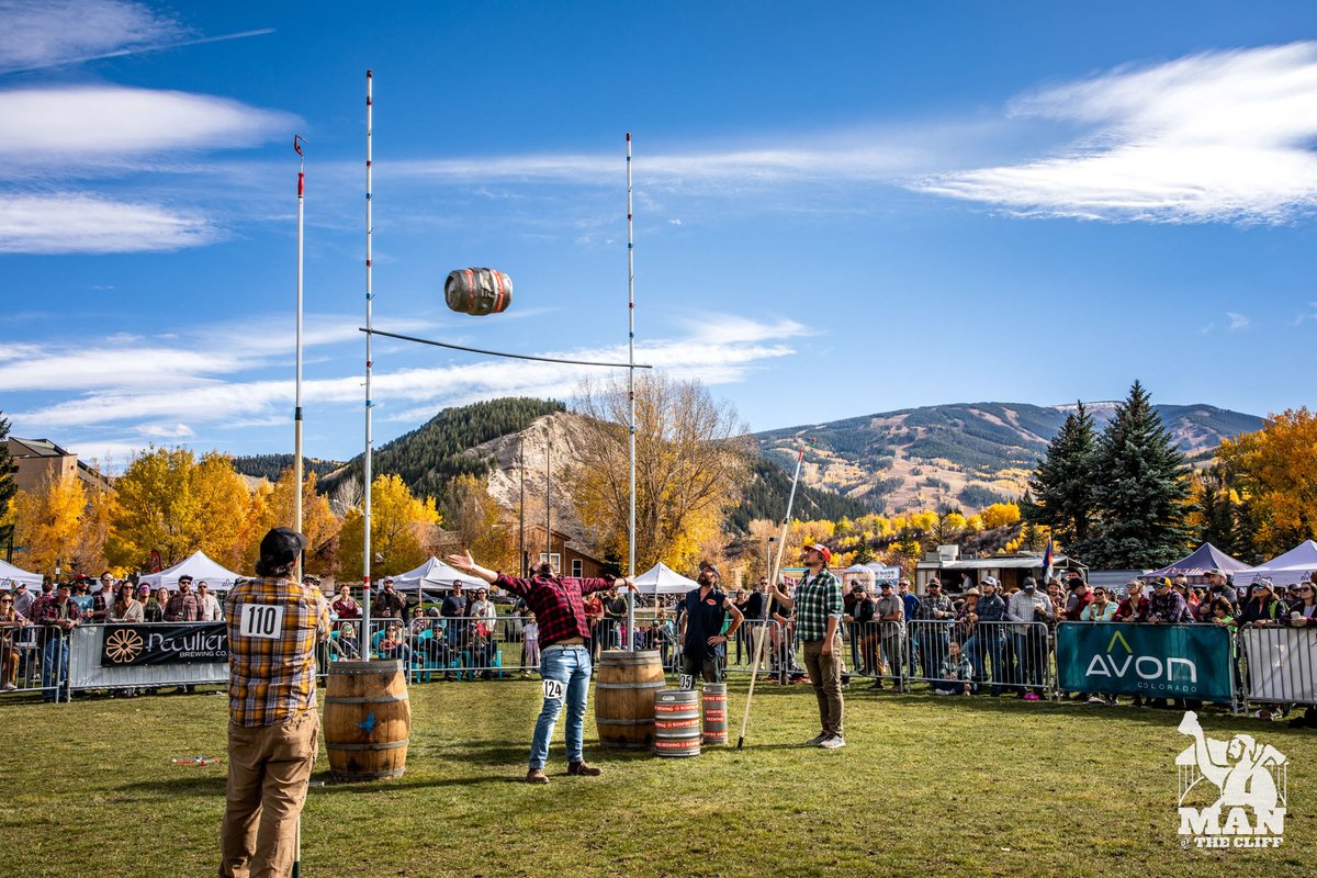 ManoftheCliff's tweet image. We all know you have a favorite lumberjacktivity! Is it axe throwing, keg toss, spear throwing, caber toss, speed chopping, archery, or just drinking a cold beer with friends? Come get your lumberjack or jill on with us on October 14 - register at manofthecliff.com
