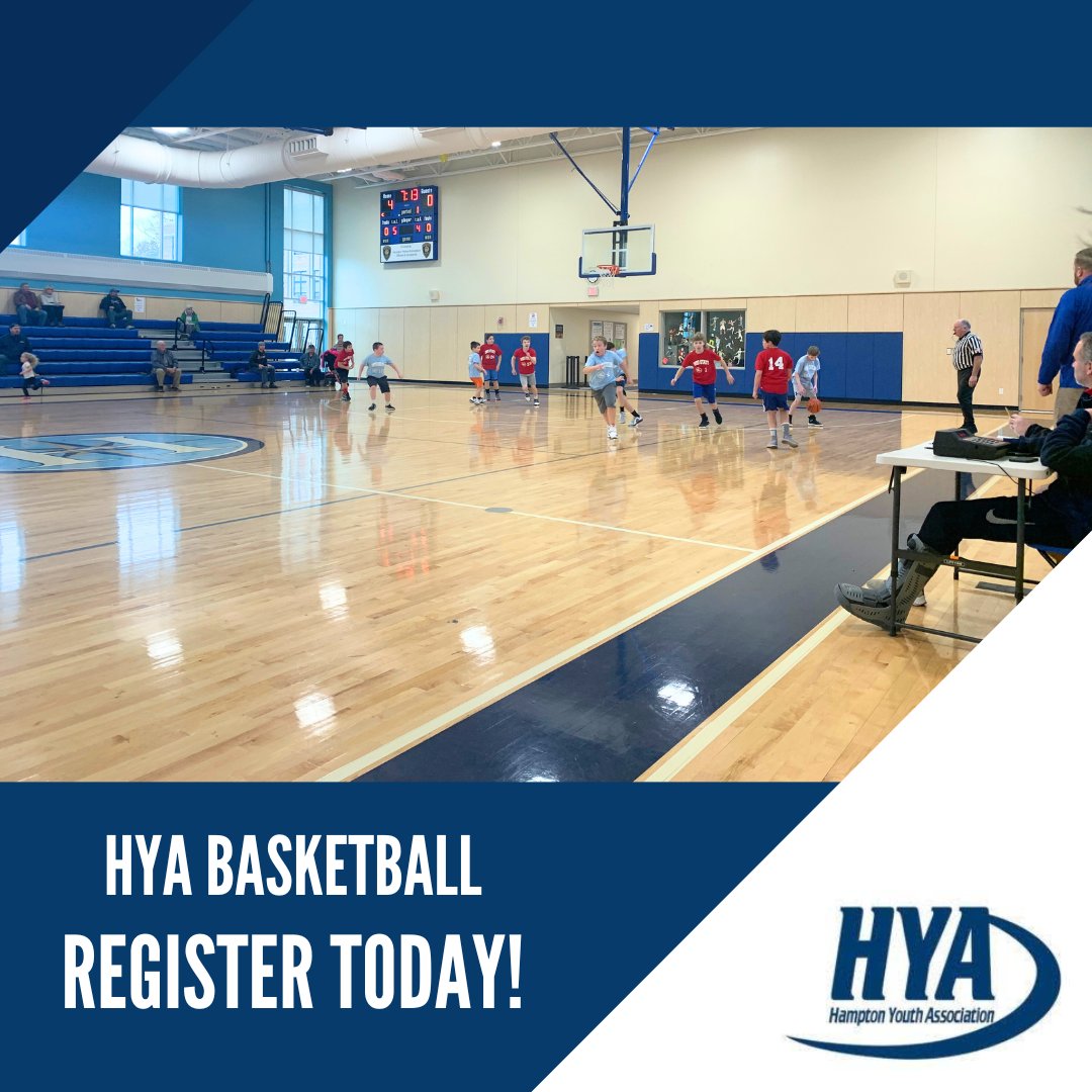 hyasports's tweet photo. HYA Basketball Registration is officially OPEN! 
 
Please register by Friday 09/22/2023 👉 https://t.co/1FjCERqC7t 

Registration is open to boys and girls in grades 1-8 who reside in Hampton, North Hampton, Hampton Falls, Seabrook and South Hampton. https://t.co/USS9H5fA6t