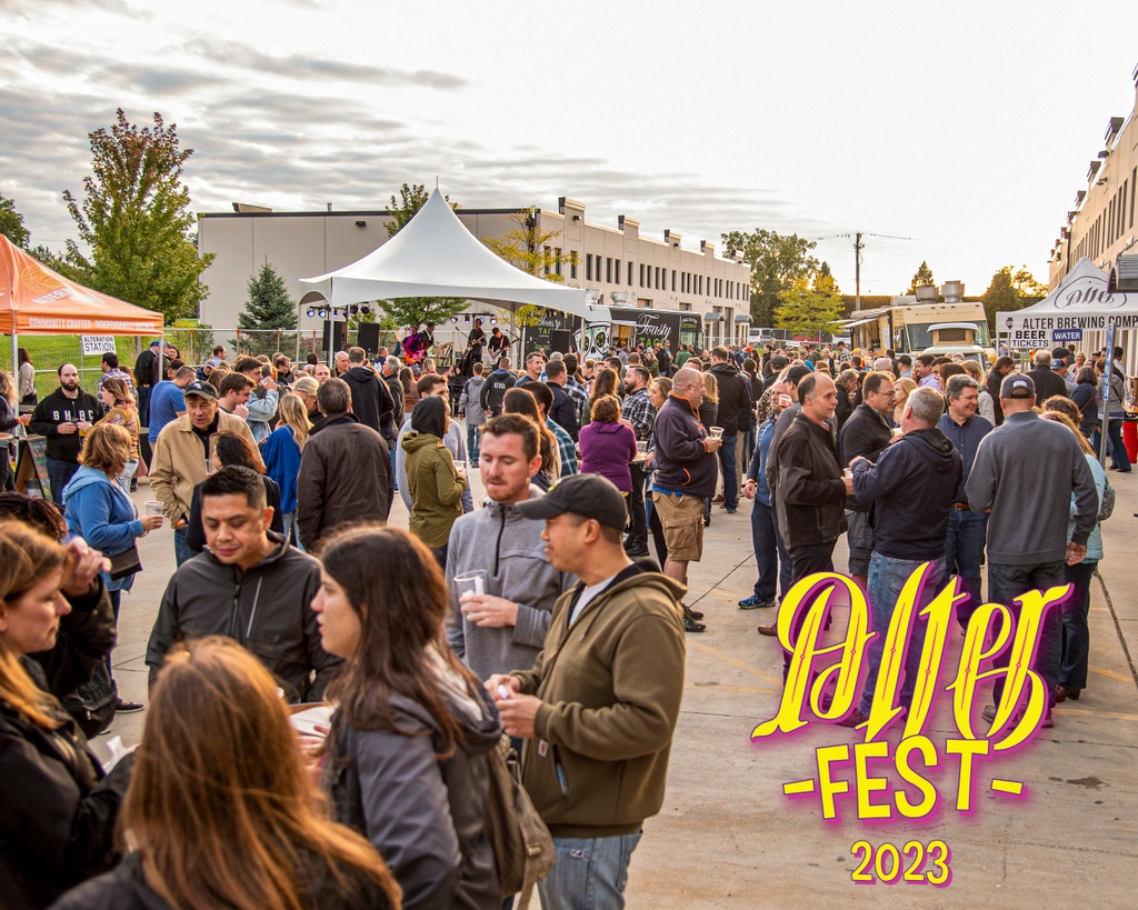 AlterBeer's tweet photo. 18 days until Alter Fest 2023!! 😍
The beer will be flowing, the food will be sizzlin', and the music will indeed be rocking. Snag your tickets today and we'll see you there! #alterfest #livealtered
https://t.co/lz0nFODrUz https://t.co/TZXJOlFswi