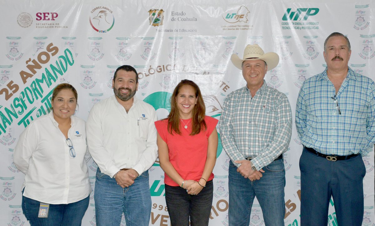 UTnortecoahuila's tweet photo. Un gran equipo de trabajo de @cbrands nos visitó previamente al evento "Constellation Brands en tu escuela" que se realizará el 13 de septiembre. Habrá Conferencias, Talleres y un Rally enfocado al Desarrollo Personal, participarán alumnos, maestros y personal de la empresa. https://t.co/8shLeL5LXg