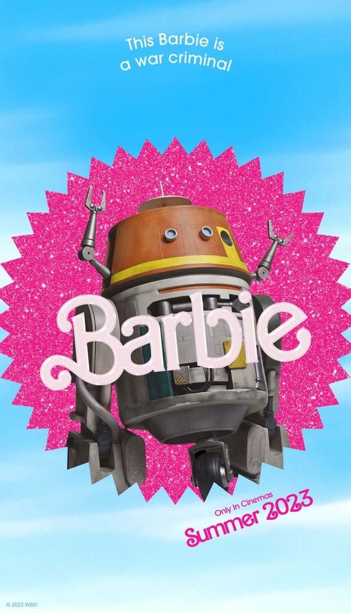 Not sure if anyone did this but yes

#StarWarsRebels #ChopperDroid