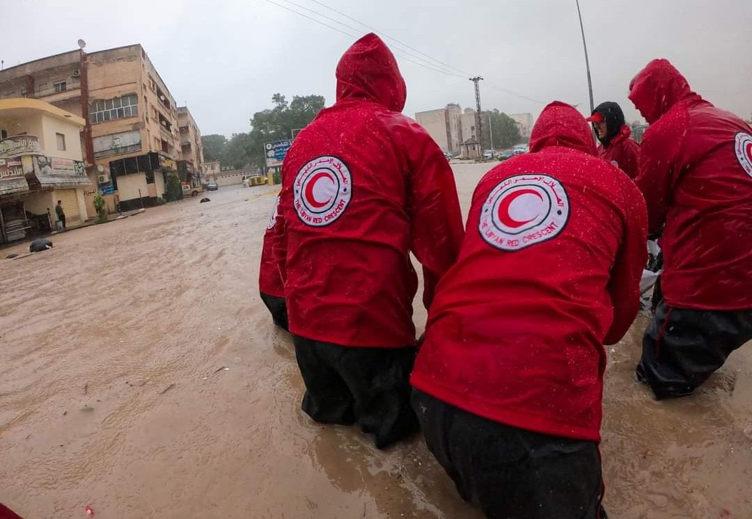 Francescorocca's tweet photo. It is heartbreaking to see the devastation caused by Storm Daniel in north-east Libya.

It is heartbreaking to know that three @LibyaRC volunteers died while responding to the emergency.

All our @ifrc thoughts and solidarity to the people affected, their families and beloved. https://t.co/MHHUZs4uZr