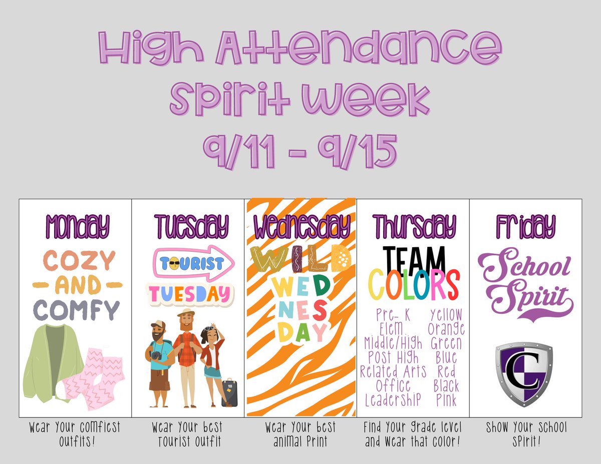 CHPCRUSADERS's tweet image. Who is celebrating high attendance day alllll week! We are! #weareCHP #everydaycounts We are so happy you are here! Stay tuned for more pics! 📸@JCPSKY @JCPSZone2 @ahperryman