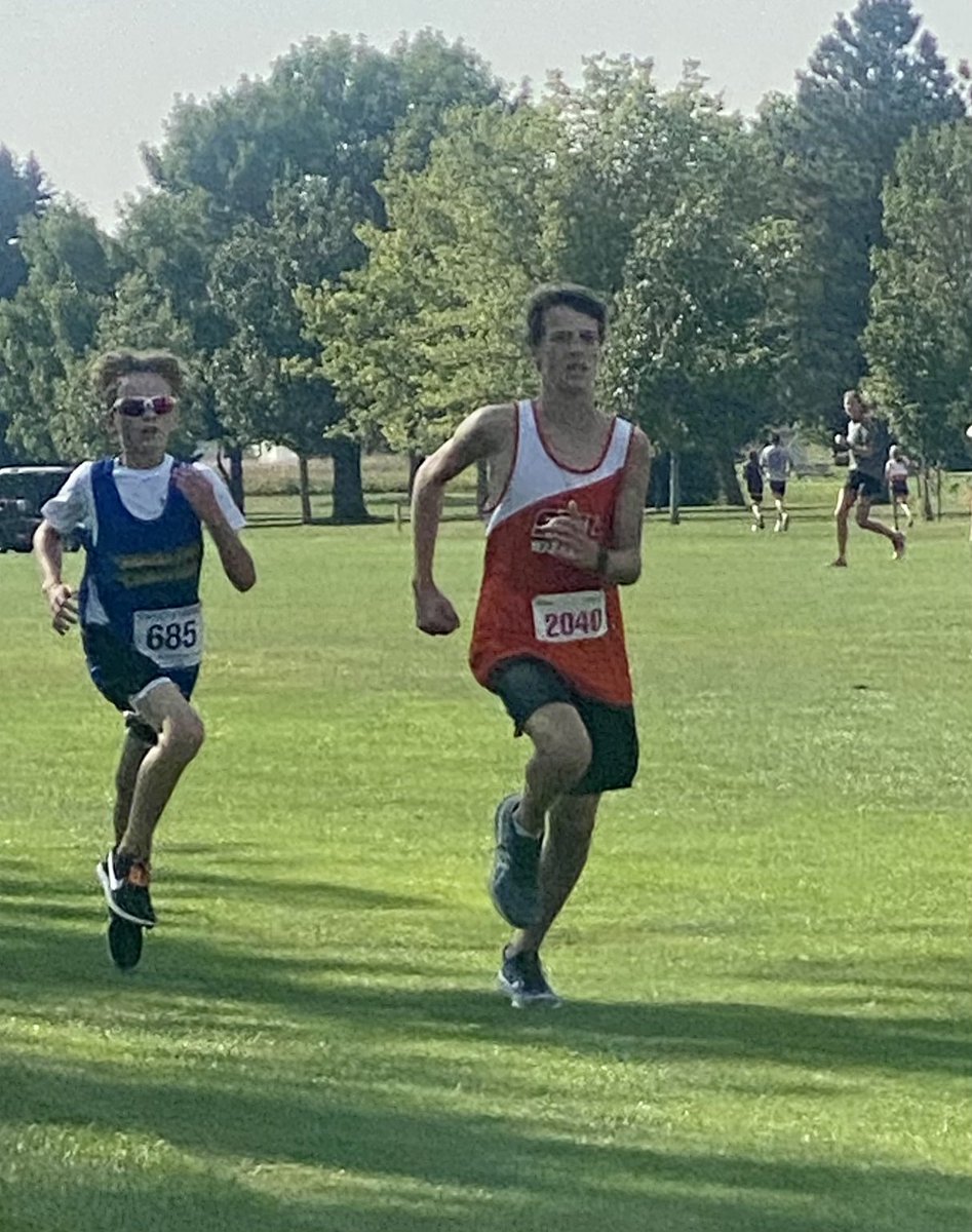 sblmsxc's tweet photo. 2nd and 3rd place finishes for the McCormick brothers at the Moville meet. Way to go, David and Brody! https://t.co/LtXIAW6O1L