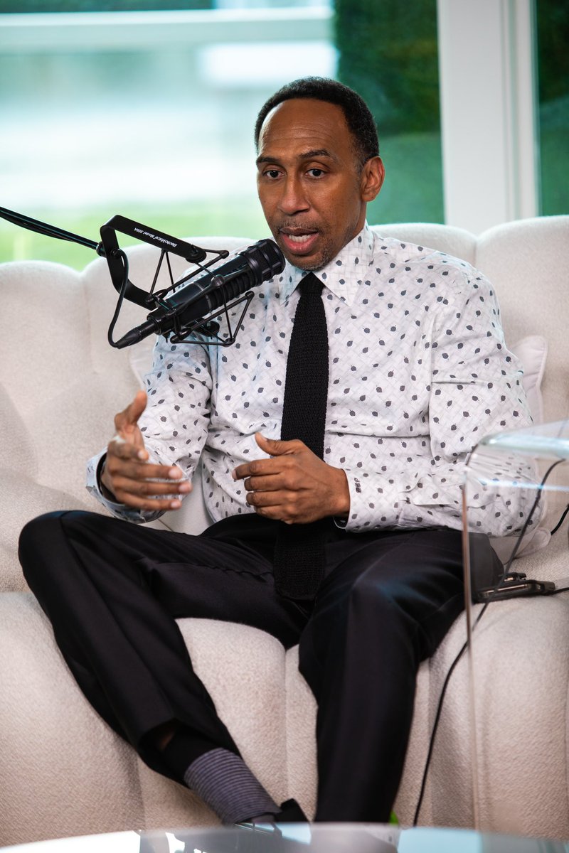 The #JBP x @stephenasmith 📍Episode 657 on 9.13 📸 @deejaypoe