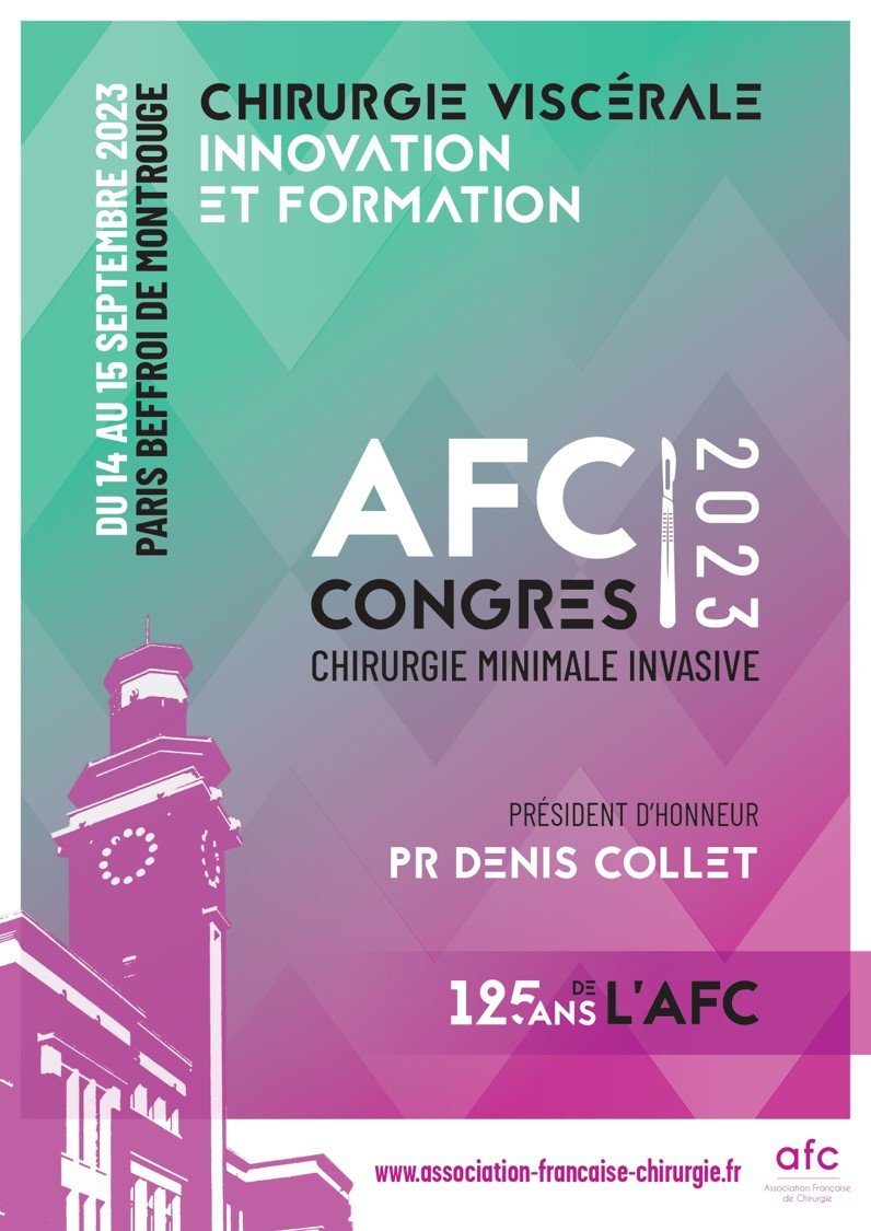 LaboBrothier's tweet image. 📣 À l’occasion de la nouvelle édition du congrès de l'Association Française de Chirurgie (AFC), qui aura lieu à Paris du 14 au 15 septembre, nous aurons le plaisir de vous accueillir au stand N°16 🤗.

#frenchtech #santé #AFC