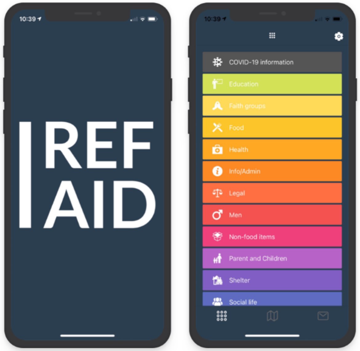 StockportRMHub's tweet photo. Finally, a solution for refugees to find essential personal items and local crisis support services! #RefAidApp @refugeeaidapp #Stockport https://t.co/g0GndDvTAn