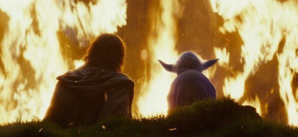 Danimalish's tweet image. Since we’re all talking about THE LAST JEDI again, I want to talk about this scene. It is without question the most beautiful and profound moment I’ve witnessed in any STAR WARS film. The acceptance of failure as an ally and not a threat continues to move me to this day.