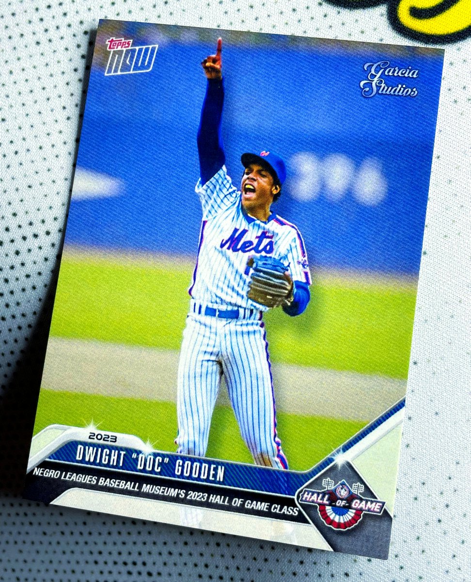 GarciaStudios's tweet photo. DWIGHT "DOC" GOODEN ⚾️ My Card 2 tribute! NOW REDUX!
@DocGooden16 👈🏽
#GarciaStudios
#100CardsOfDoc #CardArt #100CardChallenge #whodoyoucollect #thehobby
#sportsmemorabilia #hobbyshop #collection #nymets #mets #mlb #baseball #letsgomets #dwightgooden #gooden #mailday https://t.co/NfCuptMFIq